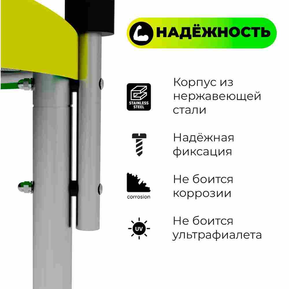 Батут с сеткой, диаметр 5 фт