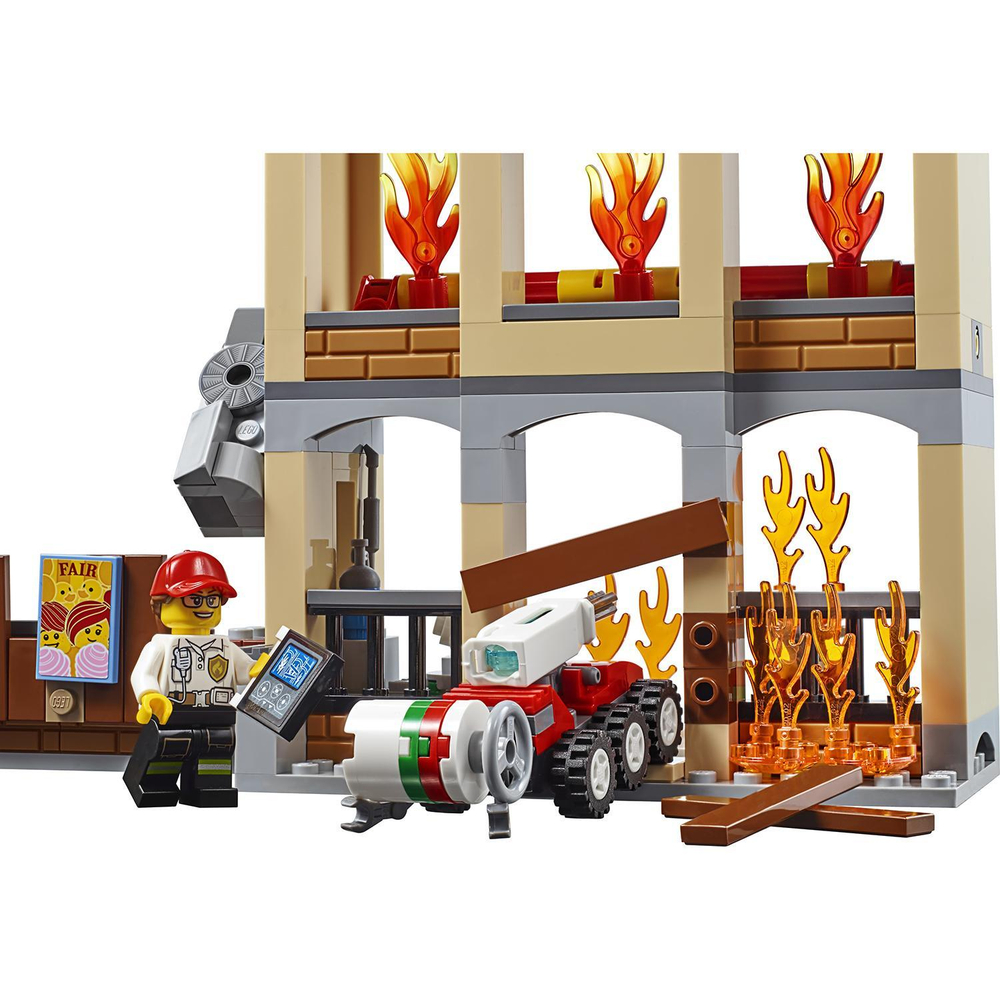 LEGO City: Центральная пожарная станция 60216 — Downtown Fire Brigade — Лего Сити Город