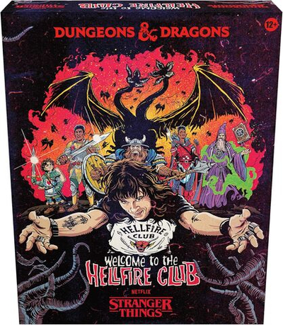 Dungeons & Dragons Stranger Things: Welcome to The Hellfire Club Adventure Game - настольная игра