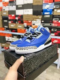 Jordan 3 Retro Varsity Royal Cement