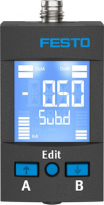 SPAU-P10R-H-Q4D-L-PNLK-PNVBA-M12D Датчик давления