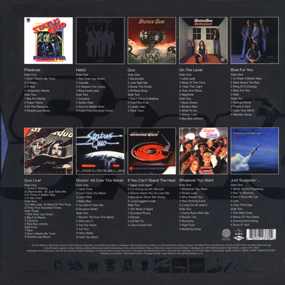 Status Quo / The Vinyl Collection 1972-1980 (11LP)