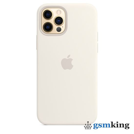 Apple Silicone Case with MagSafe iPhone 12 | 12 Pro White (Белый) MHL53ZM/A