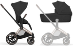 Коляска Cybex Priam V Rosegold Style Collection 2 в 1 Sepia Black