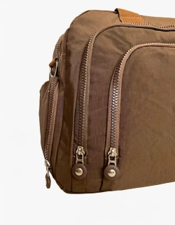 Сумка дорожная JIN YUBO, коричневая, 20 л