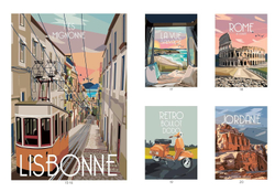 Раскраска по номерам Hachette Escapades merveilleuses - Autour du monde, 112 стр. (предзаказ 27.08.2025)