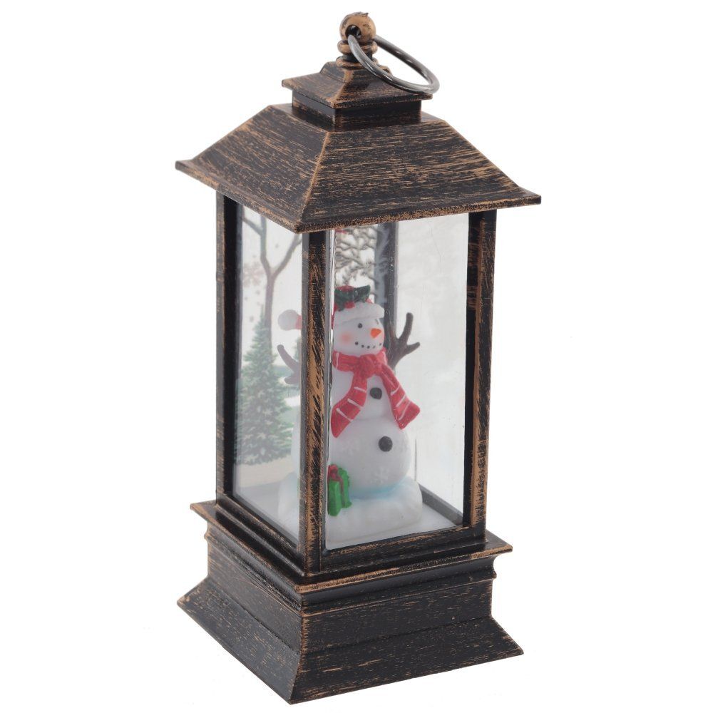 GAEM Изделие декоративное "Фонарь" с подсветкой (3хАG13), L5,5 W5,5 H12,5 см