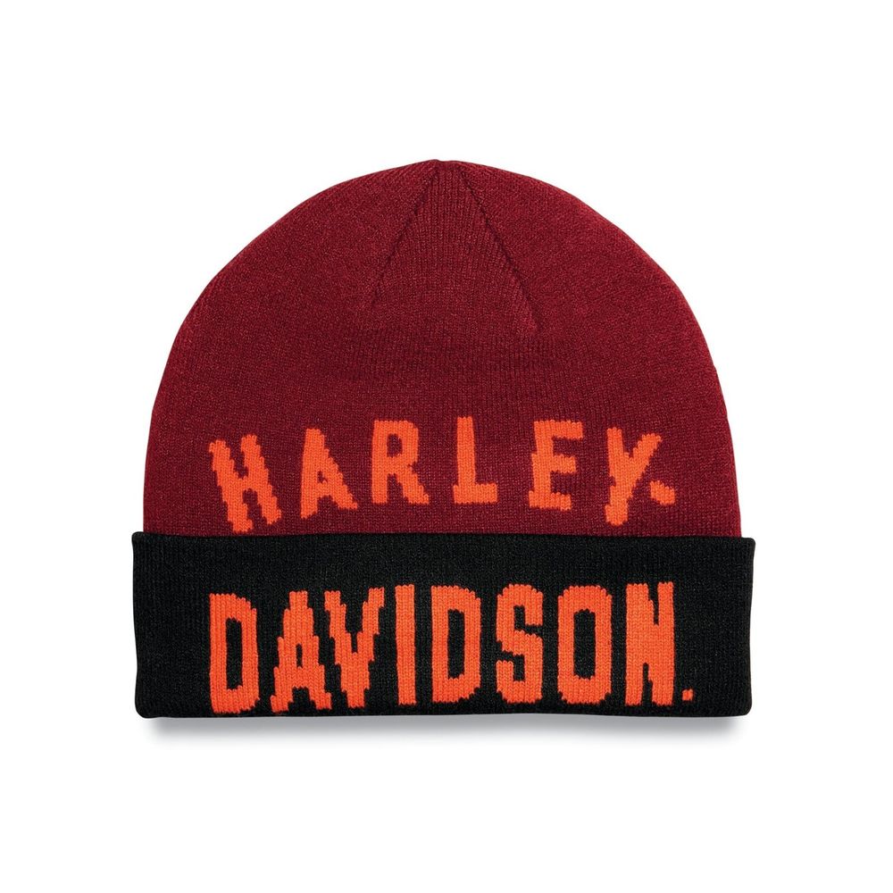 Шапка двусторонняя флис Harley-Davidson