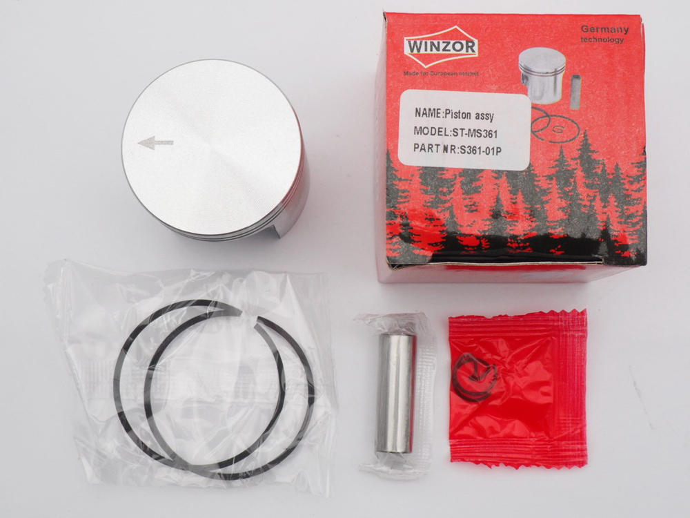 Поршень б/п Stihl MS-361 (D:47-мм, в сборе, а: 11350302005) [Winzor]