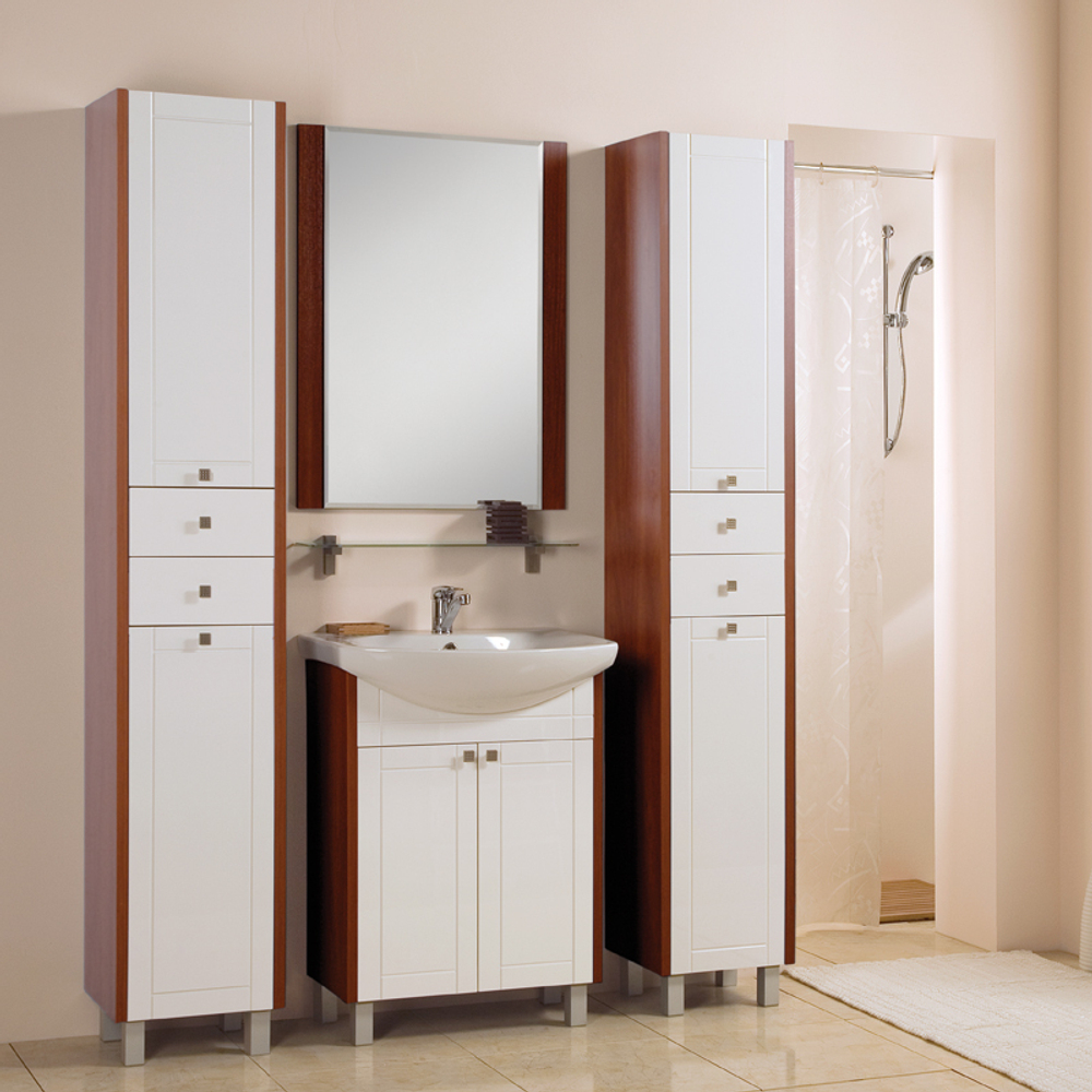 Полка стеклянная Акватон 65