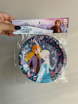 Тарелки "Холодное сердце" Сканди / Frozen Scandi