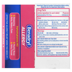 Benadryl, Allergy, дипенгидрамин гидрохлорид, 25 мг, 100 таблеток