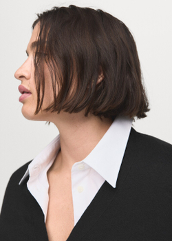 Трикотажный кардиган с V-образной горловиной