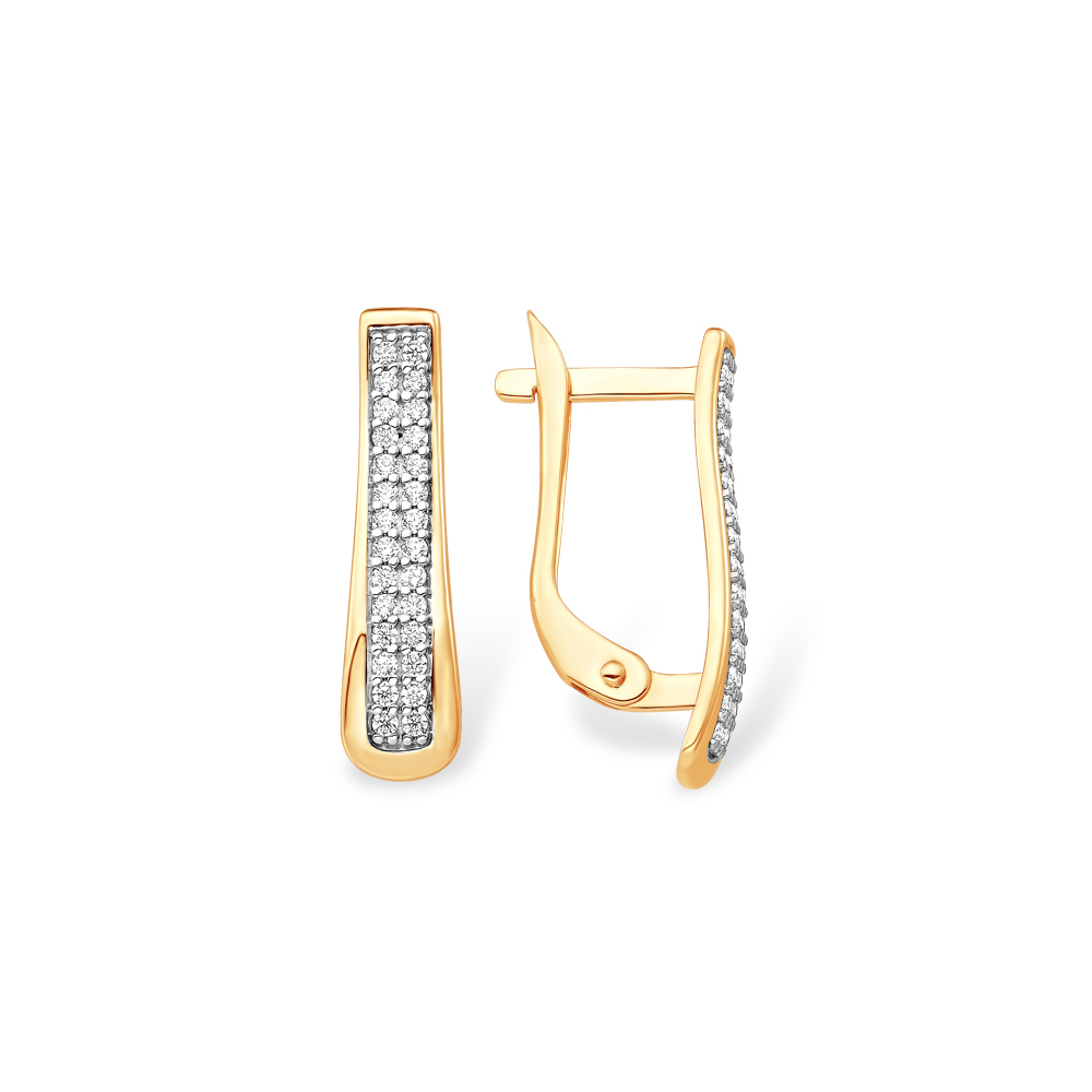 Серьги из золота 585 пробы