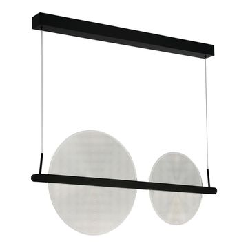 SL6233.403.24 Светильник подвесной ST-Luce Черный/Прозрачный LED 1*24W 4000K SPLENDID