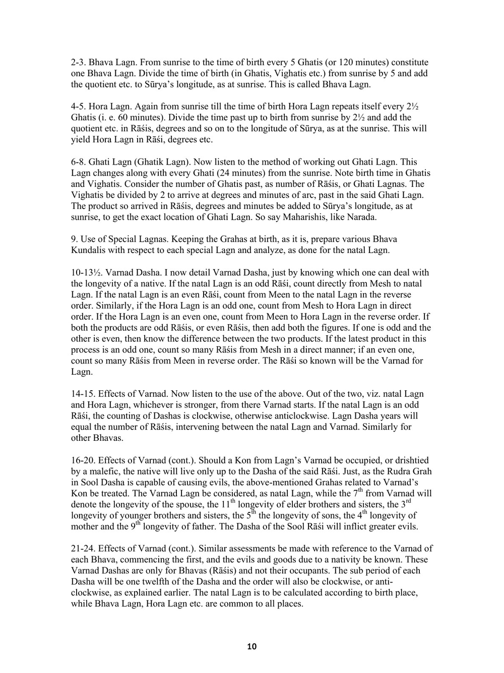 Parashara Hora Sastra | Parashara