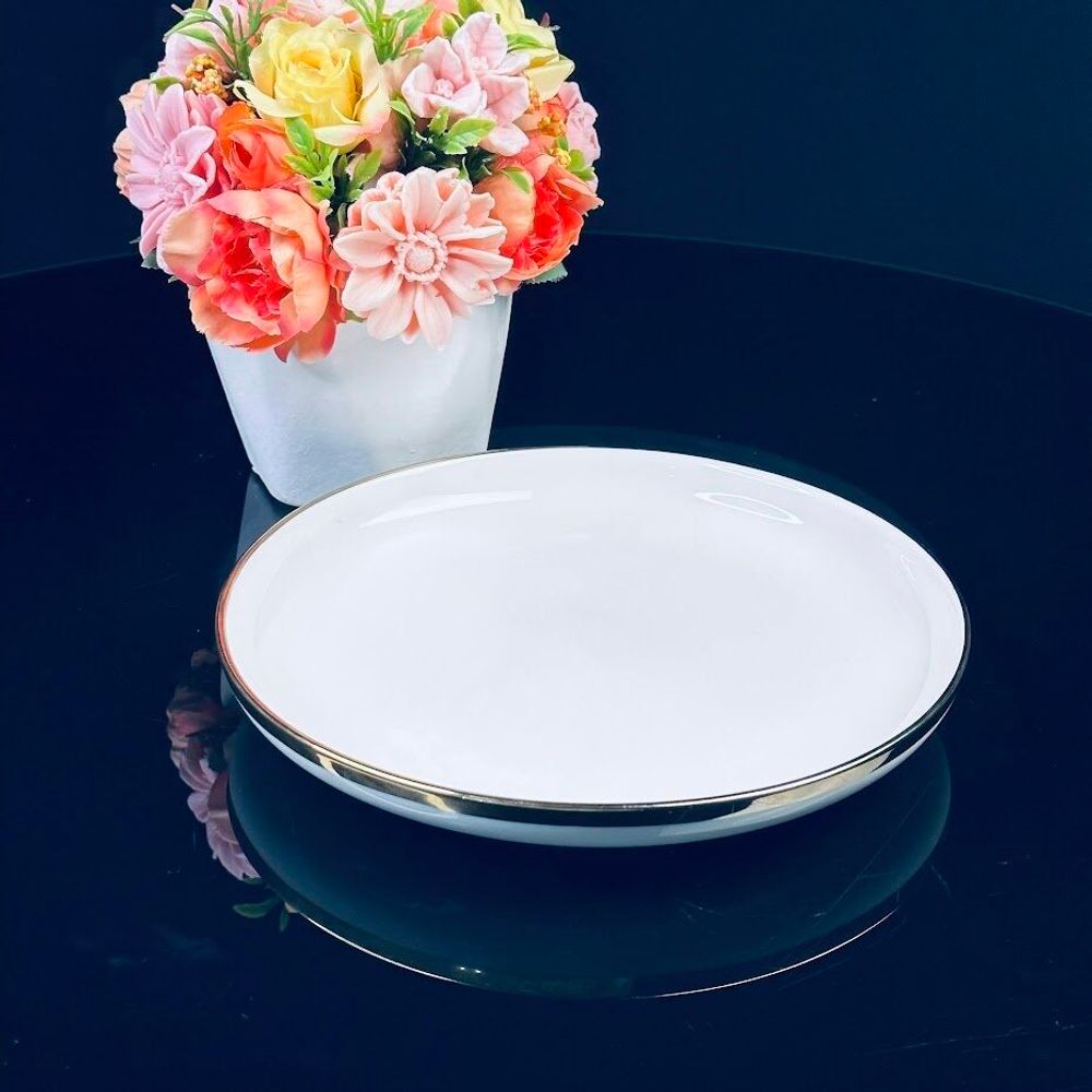 Lenardi 122-065 Тарелка 20,5см MULTICOLOR в под.уп.(х32)Фарфор