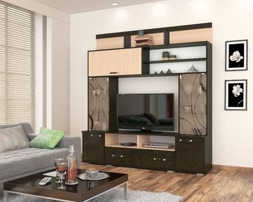 Гостиная ОСКАР-18 ОГЦС-2 венге / дуб молочный