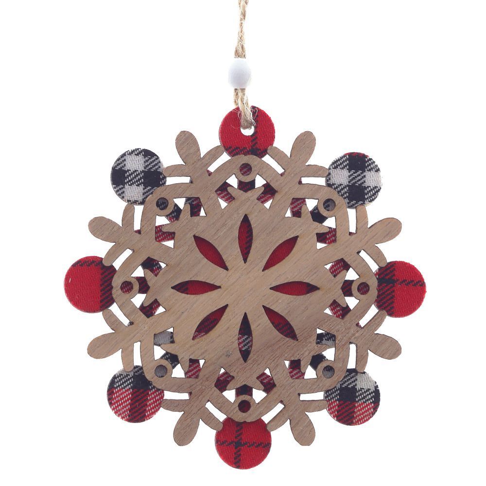 GAEM Украшение новогоднее "Снежинка", L10 W0,5 H11 см, 3в.