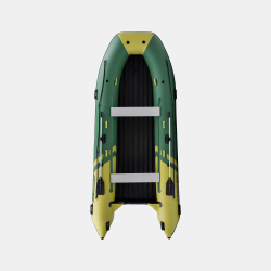 Надувная лодка GLADIATOR E450PRO зелено-оливковый