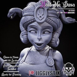 Дуза горничная медуза Hades Фигурка