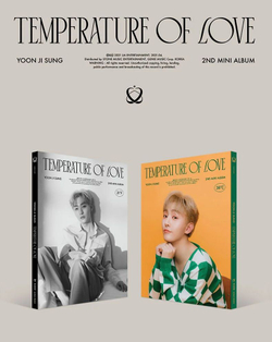 Альбом Yoon Jisung - Temperature of Love 2nd Mini Album 2 Version SET