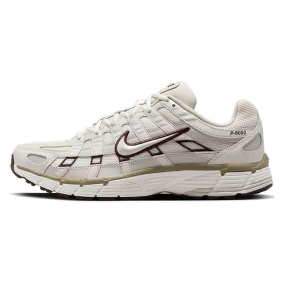NIKE P 6000 Беговые кроссовки Низкие Лунно-белый Коричневый Унисекс