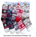 Носки женские тёплые GRAND LINE Скандинавия, р. 23