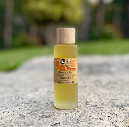 Массажное масло для тела Апельсин Massage Oil Orange HerbCare