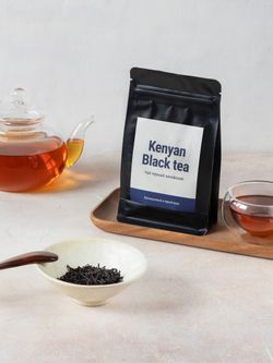 Чай черный - Кенийский крупнолистовой Нанди - пакет 100 гр