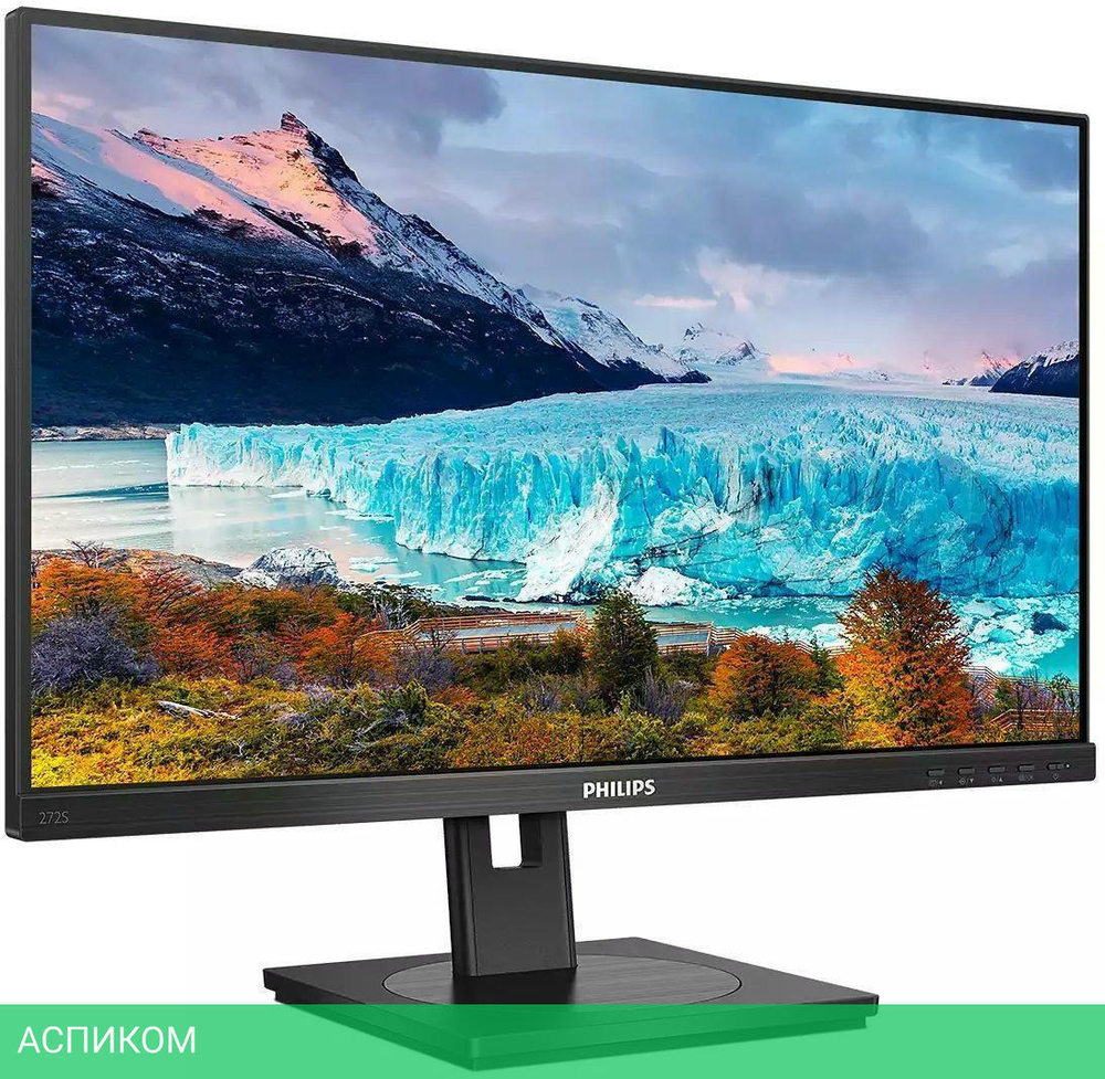 Монитор Philips 272S1M/01 черный