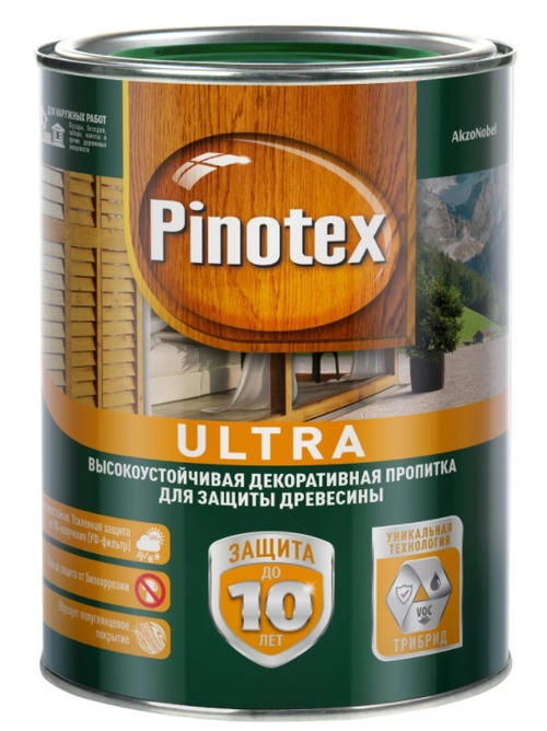 ПИНОТЕКС УЛЬТРА  9 л белый