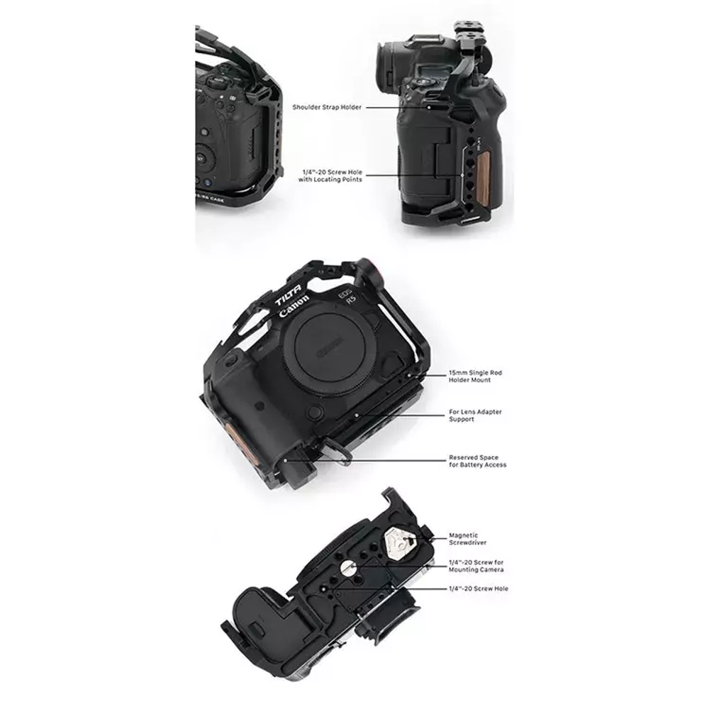 Клетка Tilta полная с рукояткой V2 kit A для камер Canon R5 R6