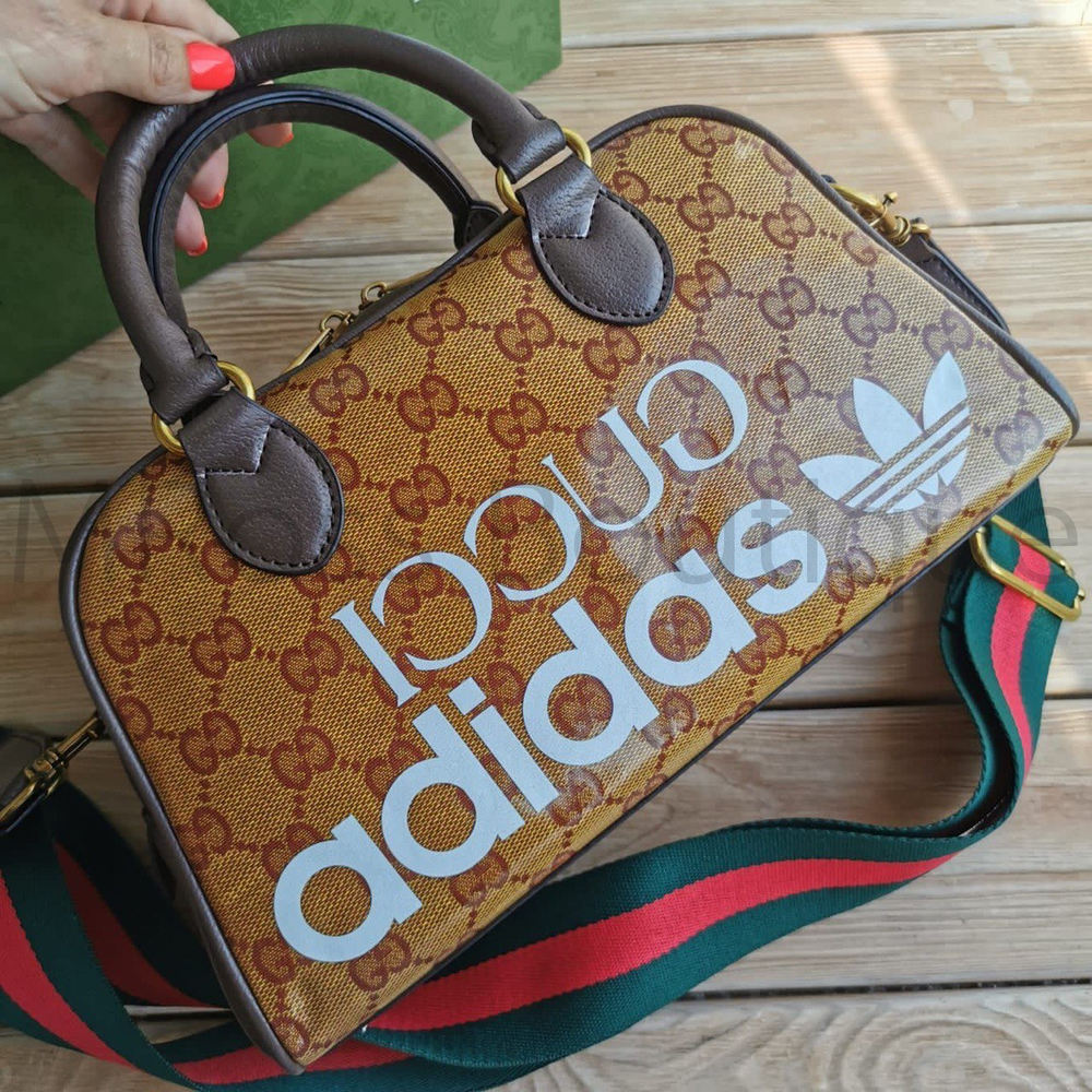 Сумка дафл Gucci x  Adidas (Гуччи х Адидас)