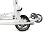 Санки-коляска "Наши Детки 3-1К" с ромбиками серый