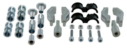 Крепеж защиты рук алюминиевый гибкий D22-28 Rtech R-KITMOUNT003