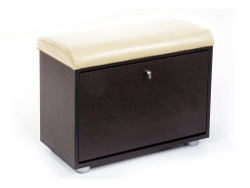 Обувница МС-1 венге/крем