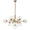 Подвесная люстра Indigo Cocoon 11008/13P Brass V000121