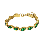 Браслет Dyrberg Kern CELTIS SG EMERALD GREEN 470047