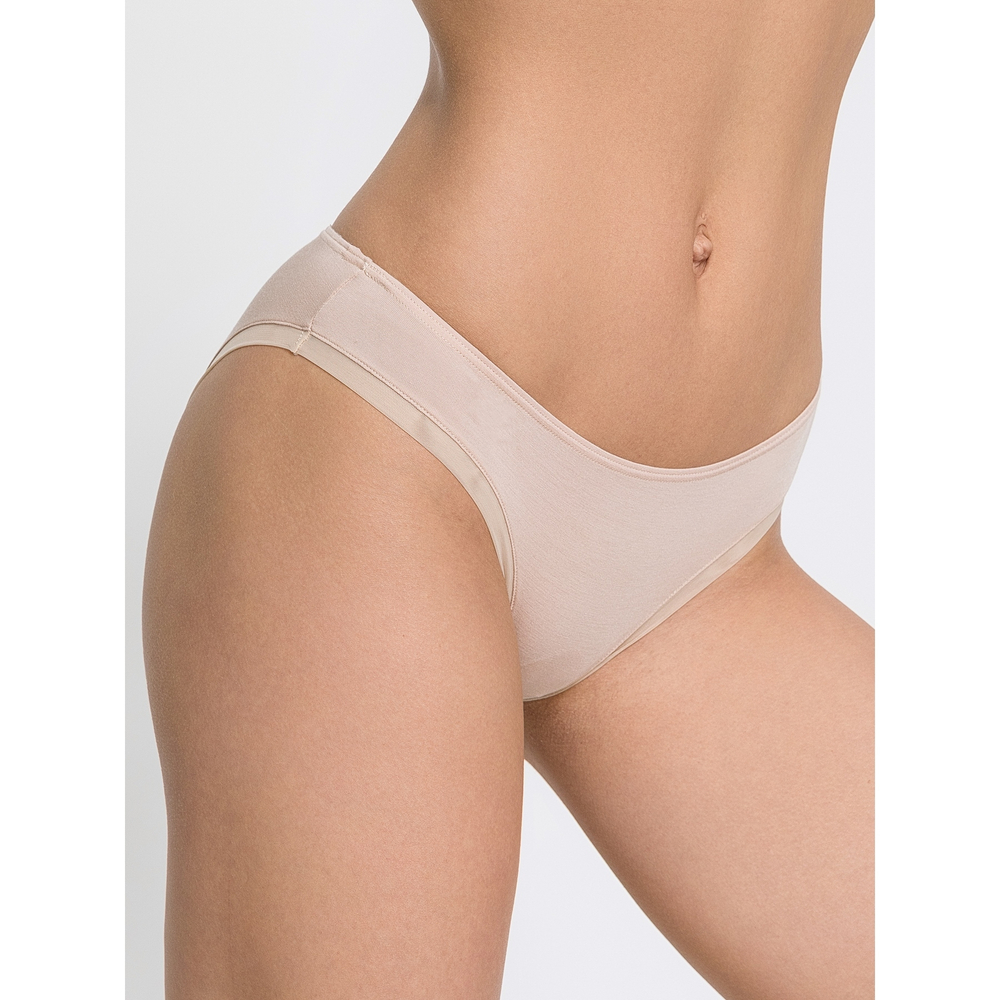 Женские трусы слипы бежевые OROBLU Perfect Line VOBT01598