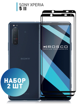 Набор стекол ROSCO для Sony Xperia 5 II оптом (арт. 5(II)-FSP-GLASS-SET2)