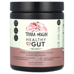 Terra Origin, Healthy Gut™, добавка для нормализации функций желудочно-кишечного тракта, вкус ягод, 243 г (8,57 унции)