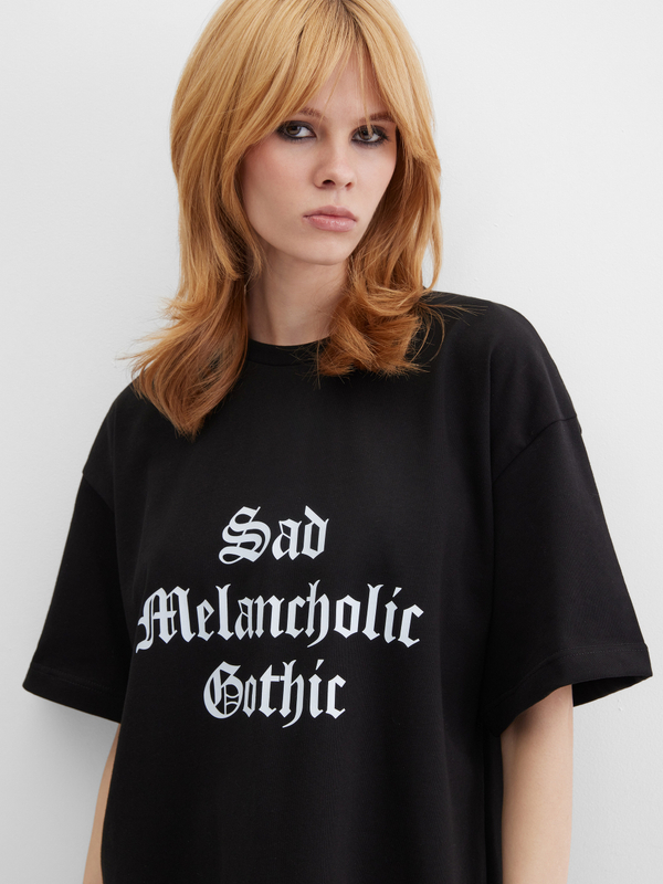Футболка Gothic, чёрная