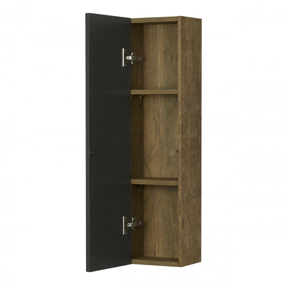 Модуль для зеркала AQUATON Терра 24 подвесной, дуб кантри/антрацит (1A247403TEKA0)