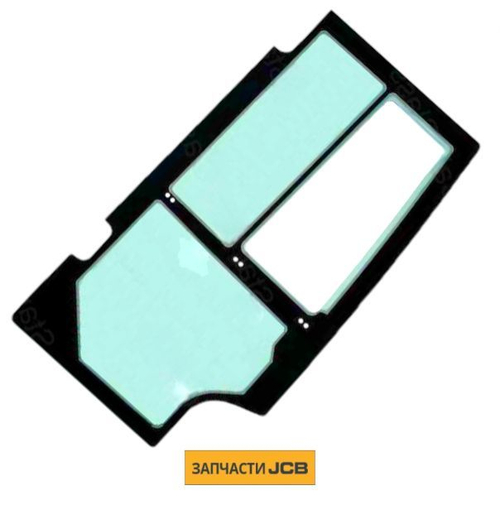 Стекло дверное левое JCB 335/F1919