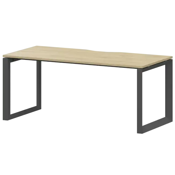 Стол на металлокаркасе НТМП.О-160  1600x730x750 Аргентум-МП