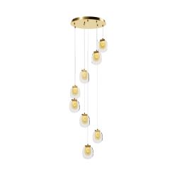 Люстра подвесная светодиодная Maytoni   MOD367PL-L30BBSK