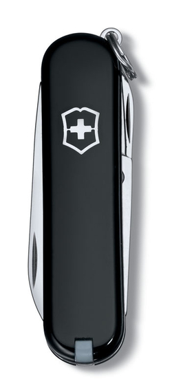 Нож-брелок VICTORINOX Classic SD 58 мм 7 функций чёрный VC6223.3