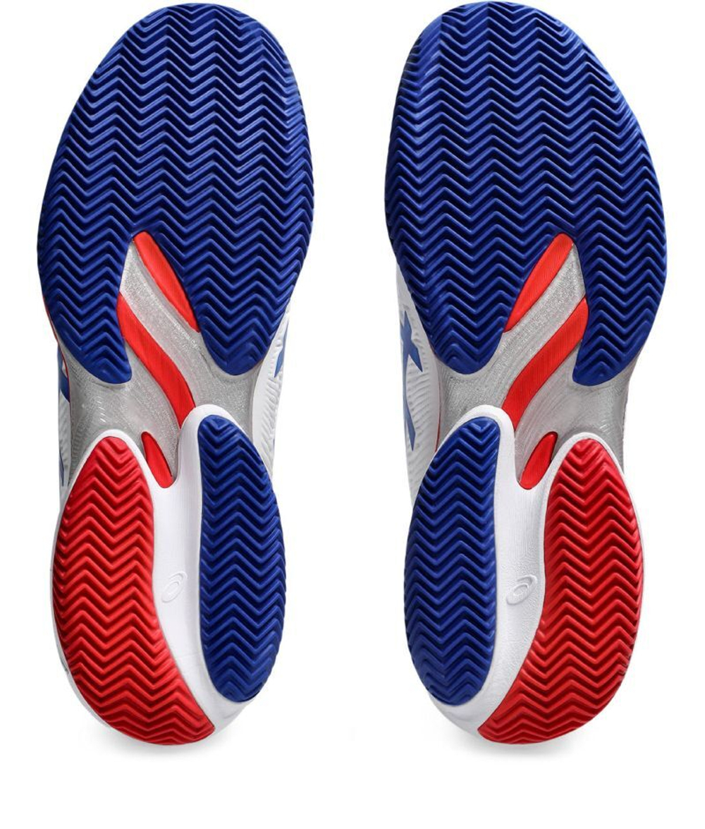 Мужские кроссовки теннисные Asics Court FF 3 Novak Clay - белый