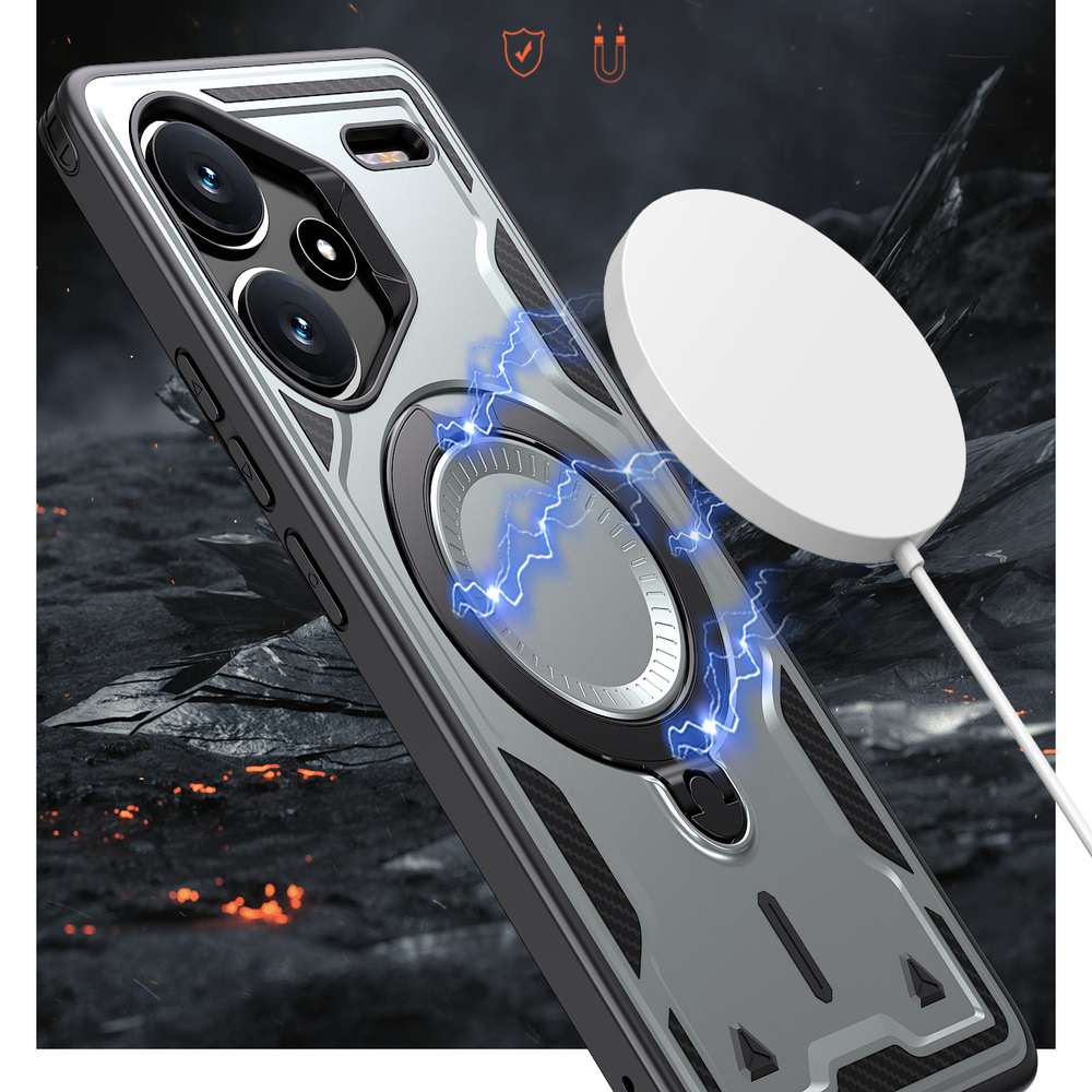 Чехол Magneto Case с кольцом для Xiaomi Redmi Note 13 Pro+